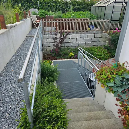 Ruhetraum 80 - Helles Design-apartment Mit Terrasse Parkplatz & Self-check-in Lejlighed *