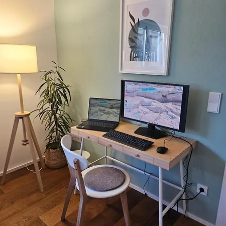 Lejlighed Ruhetraum 80 - Helles Design-apartment Mit Terrasse Parkplatz & Self-check-in *